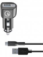 Cellularline Mobiludstyr Biloplader 15 W tilpasset til Huawei inkl. USB