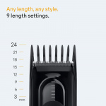 Braun Hårklippare HC5510 +2 Stylingverktyg