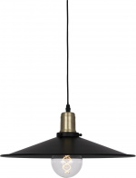 Globen Lighting Taklampa Disc Svart Globen Lighting