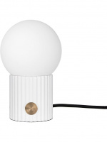 Globen Lighting Bordslampa Hubble 15 613308 Vit/Mässing Globen Lighting
