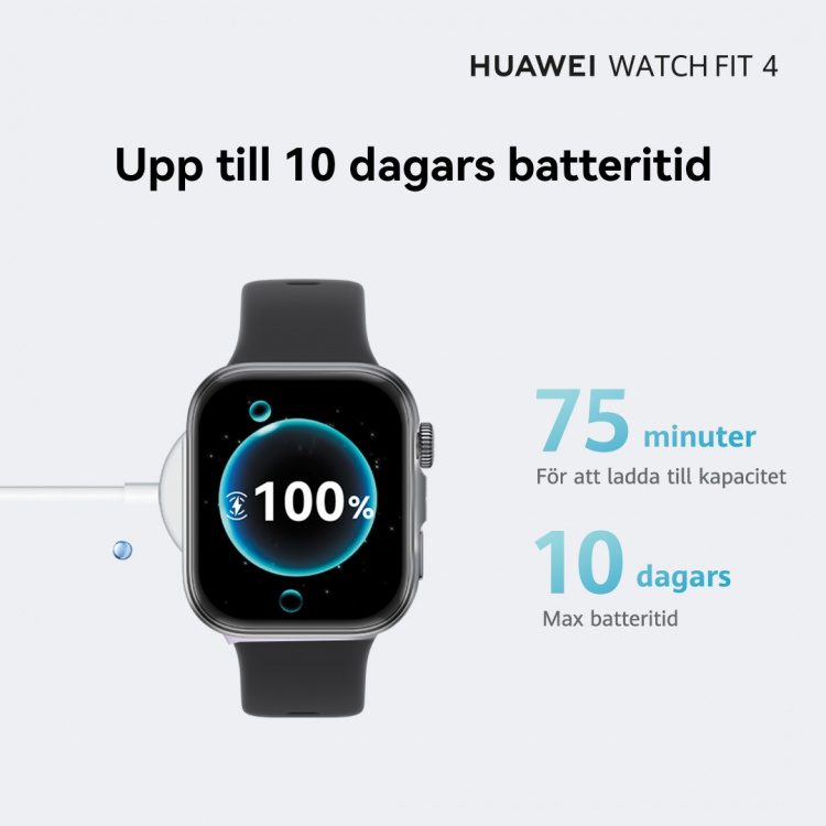 Huawei Smartwatch Watch Fit 4 - Black Huawei