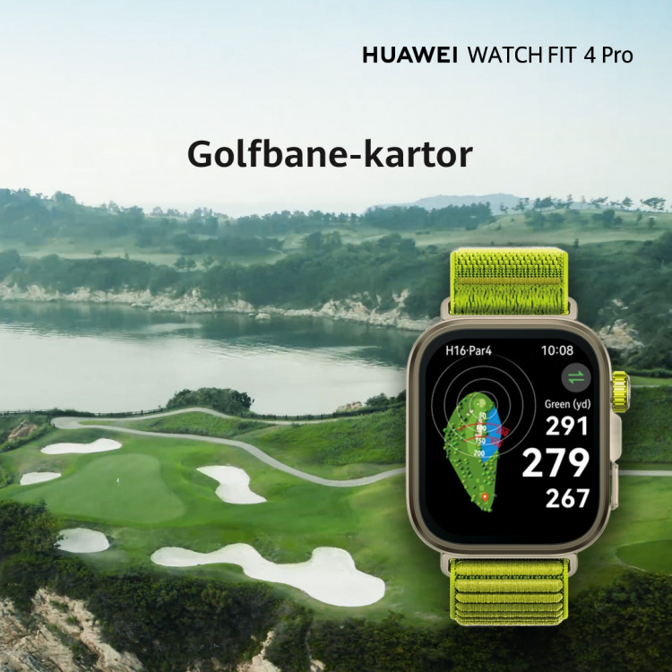 Huawei Smartwatch Watch Fit 4 Pro - Black Huawei
