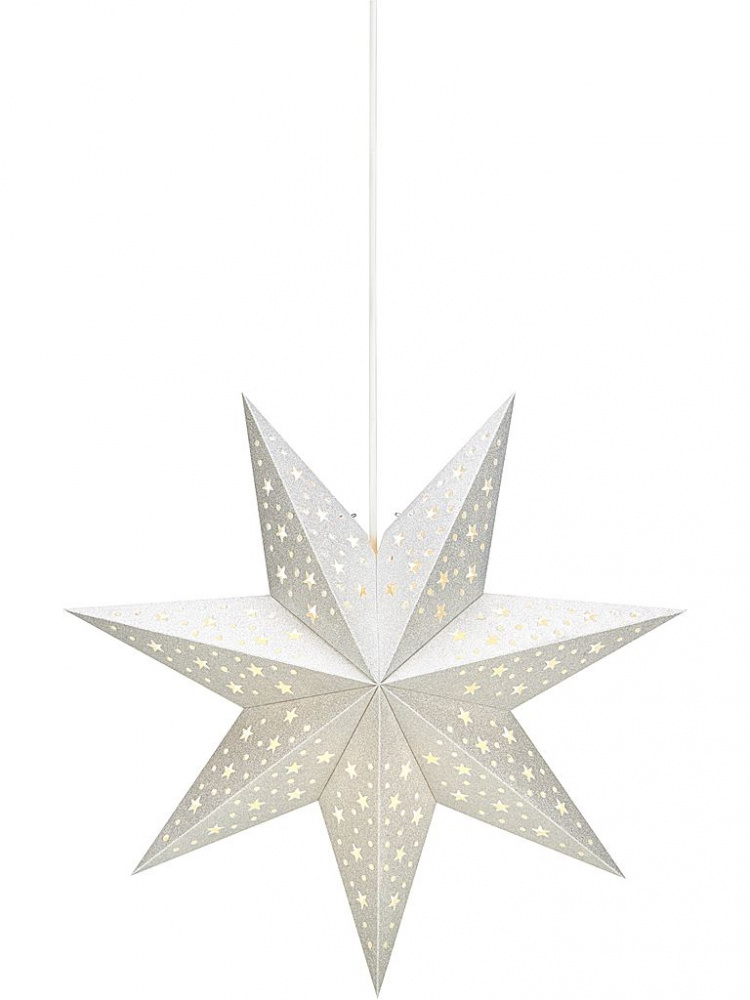 Markslöjd Julstjärna Solvalla 704416 45cm silver Markslöjd