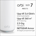 Netgear Router Orbi 370 Series Dual-Band WiFi 7 Mesh 3-Pack NETGEAR