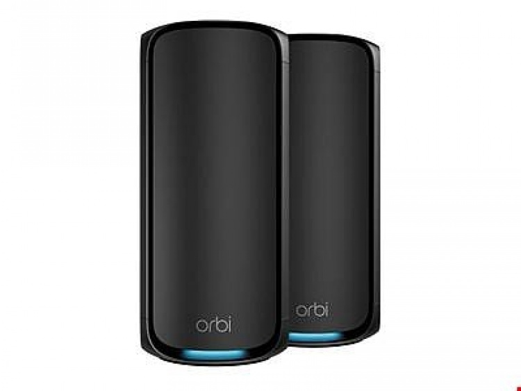Netgear Orbi 970 Series Quad-band WiFi 7 Mesh 2-Pack, Black Edition Netgear