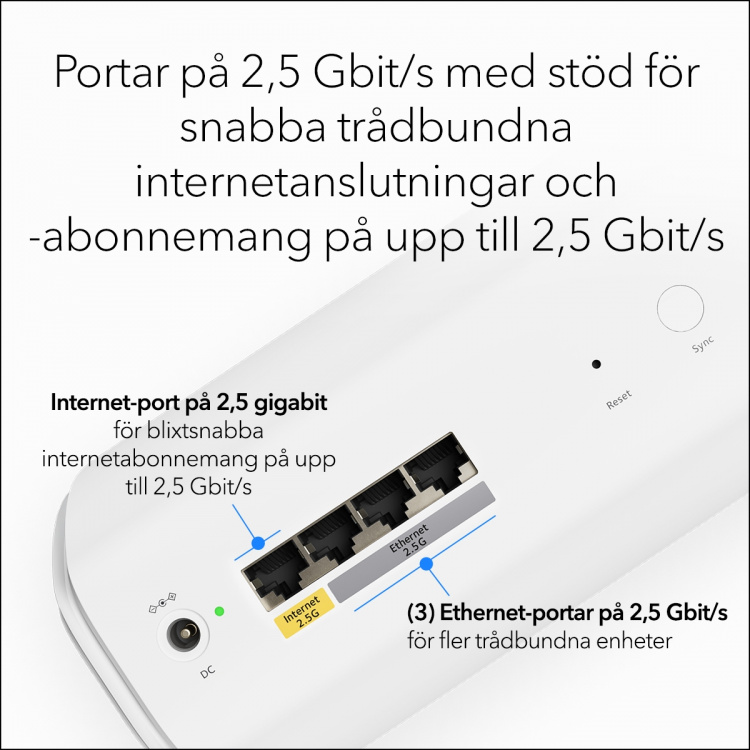 Netgear Orbi 770 Series Tri-Band WiFi 7 Mesh 2-Pack​ Netgear