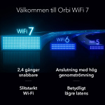 Netgear Orbi 770 Series Tri-Band WiFi 7 Mesh 3-Pack Netgear