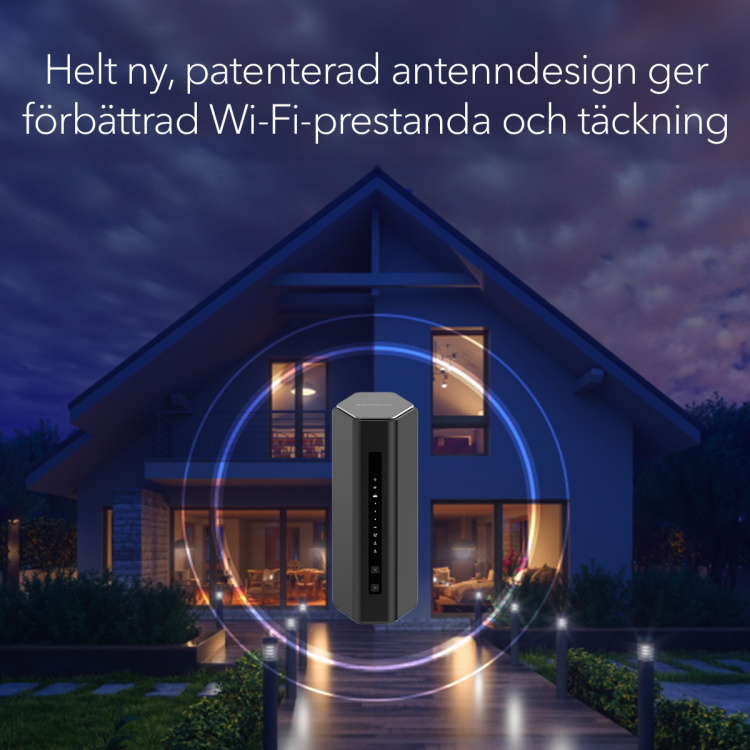 Netgear Nighthawk WiFi 7 Router RS500, 12Gbps Netgear
