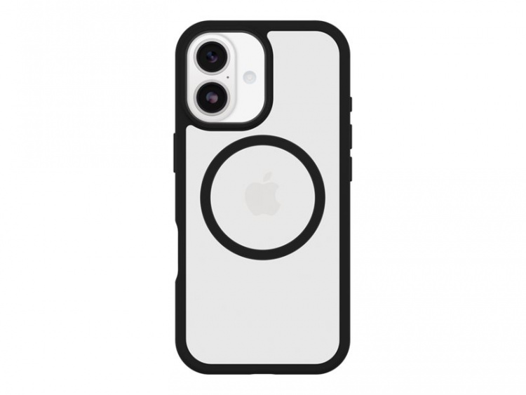 Otterbox React Magsafe Iphone 17 - Black Crystal Clear/Black
