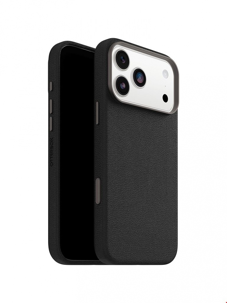 Otterbox Symmetry Cactus Leather Camera Control Iphone 17 Pro Max - Black