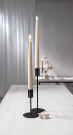 Star Trading LED-Antikljus 2p. FlammeSlim beige Star Trading