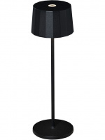Konstsmide Bordslampa Positano svart USB Konstsmide
