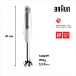 Braun Stavmixer MQ7035IWH Braun