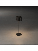 Konstsmide Bordslampa Nice svart USB Konstsmide