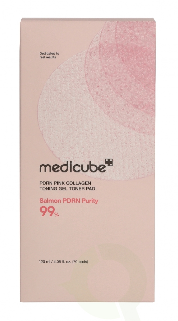 Medicube PDRN Pink Collagen Toning Gel Toner Pad 120 ml