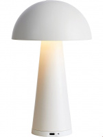 Markslöjd Bordslampa Fungi matt vit Markslöjd