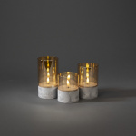 Konstsmide Ljus med glasdekoration 1819-600 LED Konstsmide